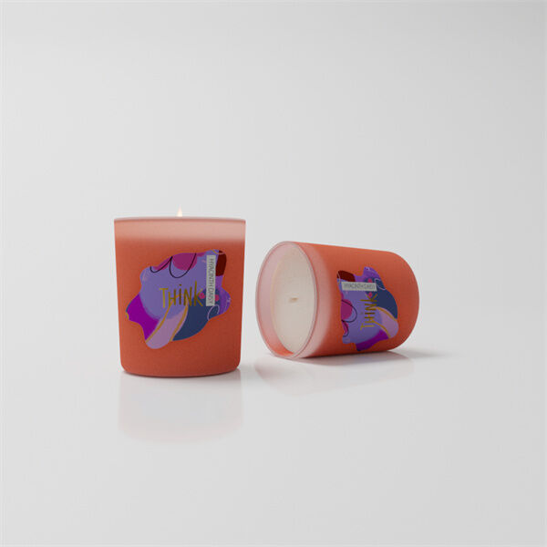 RH Customized Design Label Logo Luxury Scented Candle