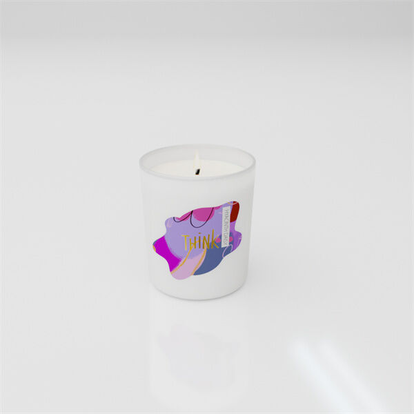 RH Customized Design Label Logo Luxury Scented Candle