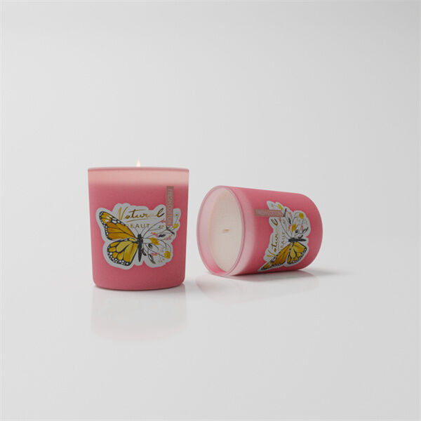 RH Customized Design Label Logo Luxury Scented Candle