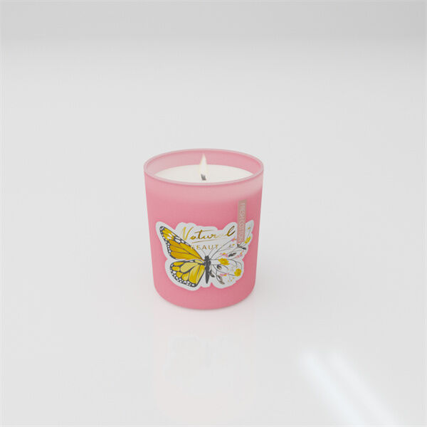 RH Customized Design Label Logo Luxury Scented Candle