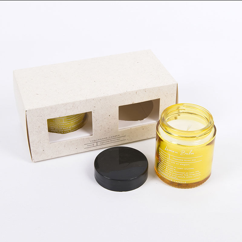 Essential Oil Fragrance Custom Made Scented Jar Candle With Private Logo