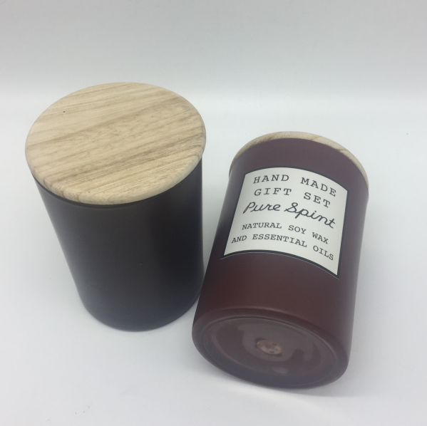 Home Wholesale Glass Jar Candle Soy Wax Luxury Scented Candles Gift