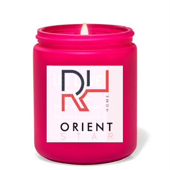 China Factory Customized Color Jar Glass Woody Scented Candle