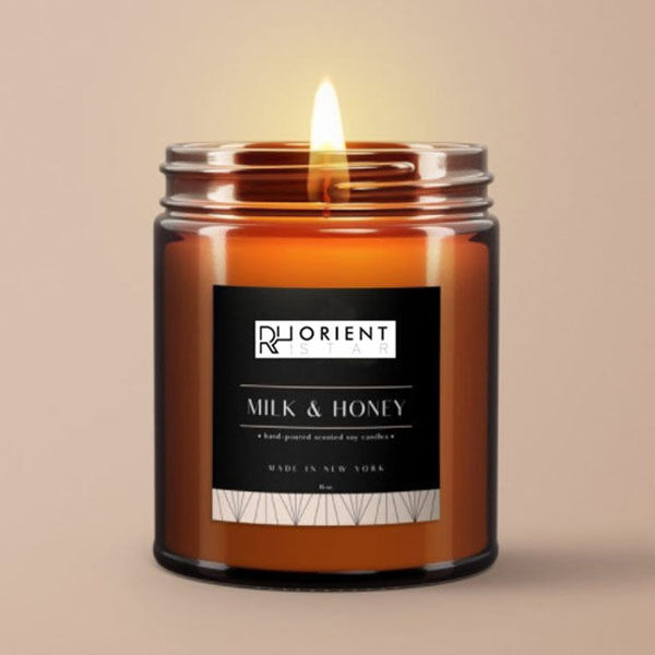 OEM Cheap Luxury Custom Logo Dry Flower Organic Vanilla Lavender Soy Wax Aromatherapy Scented Candles