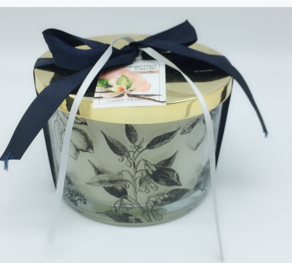 Large 3 wicks Triple Wick Luxury Customized Scented Candles Handmade Aromatherapy Soy wax Luxury