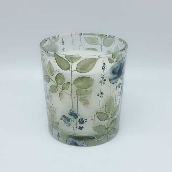 Wholesale Custom Gift Box Luxury Decorative Aroma Scented glass Candles