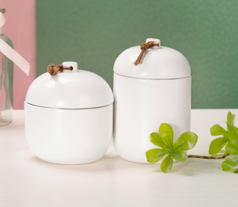 Ceramic Scented Candle with private label 