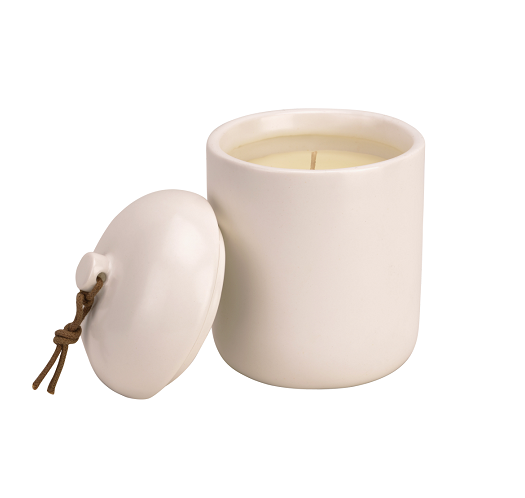 Ceramic Scented Candle with private label 