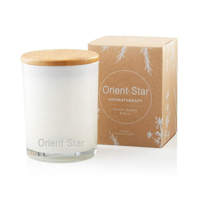 Wholesale Luxury Logo Soy Wax Candle Aromatherapy Scented Candles