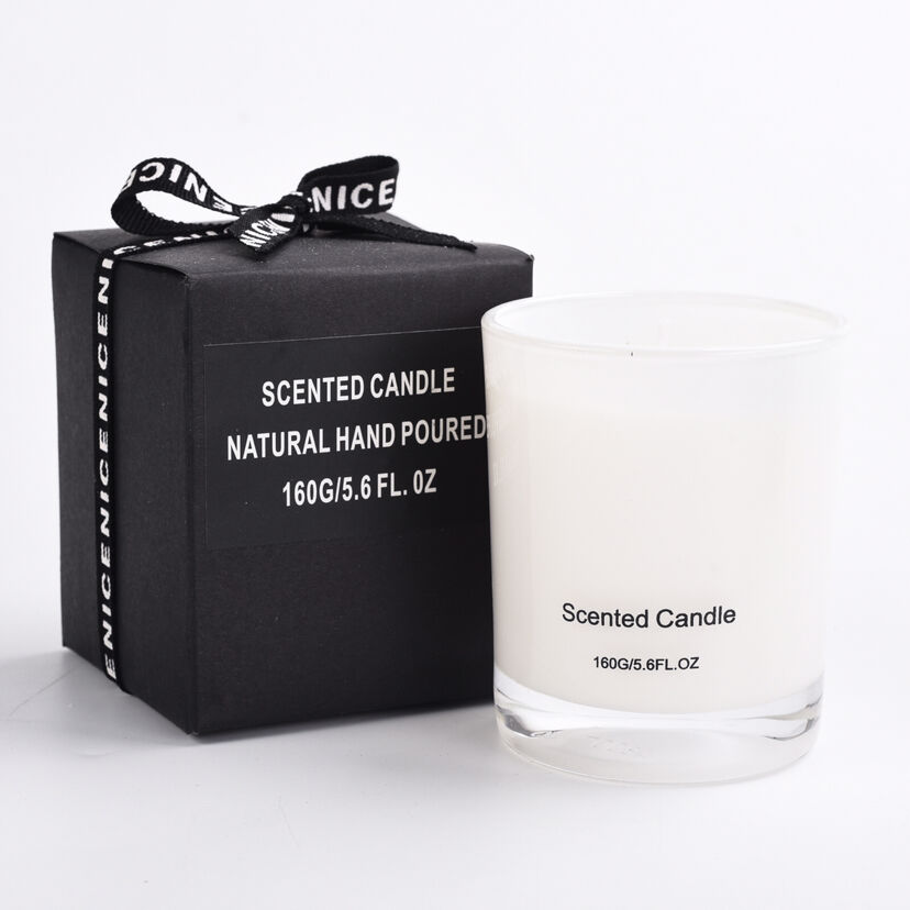 Luxury Custom Home Decoration Crystal Stone Natural Soy Wax Scented Gift Jar Candle