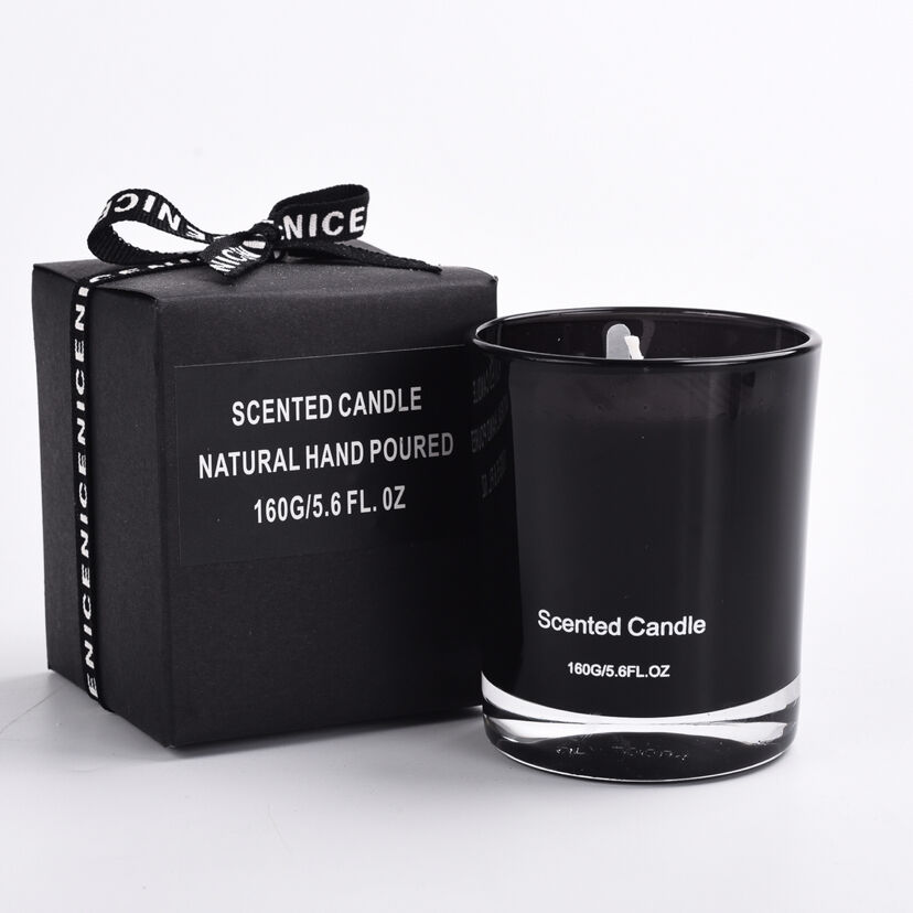 Luxury Custom Home Decoration Crystal Stone Natural Soy Wax Scented Gift Jar Candle