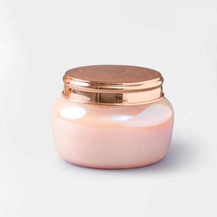 Customized organic Travel Aromatherapy soy paraffin wax glass jar candles
