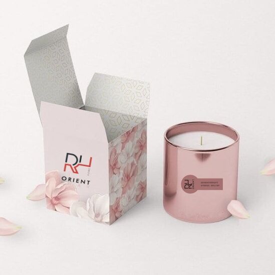 Wholesale Luxury Large Custom Private Label Lavender Scented Soy Wax Candles