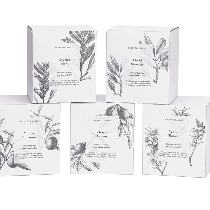Wholesale Luxury Costumize Private Label Logo Scented Soy Candles In Jars