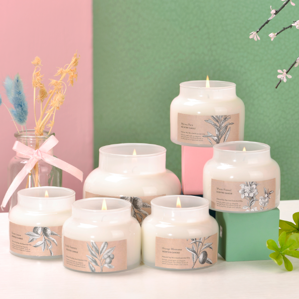 Christmas Scented Travel Aromatherapy Soy Wax Gift Candles