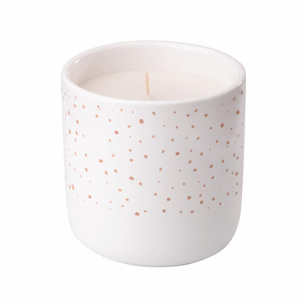 China Supplier Ceramic Soy Wax Customized LOGO Box Scented Candle