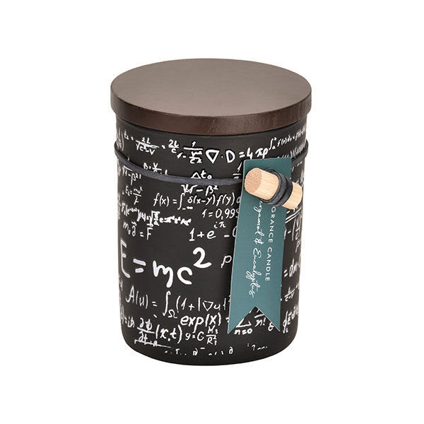 Luxury Private Label Natural Soy Wax Glass Jar Scented Candles With Wooden Lid