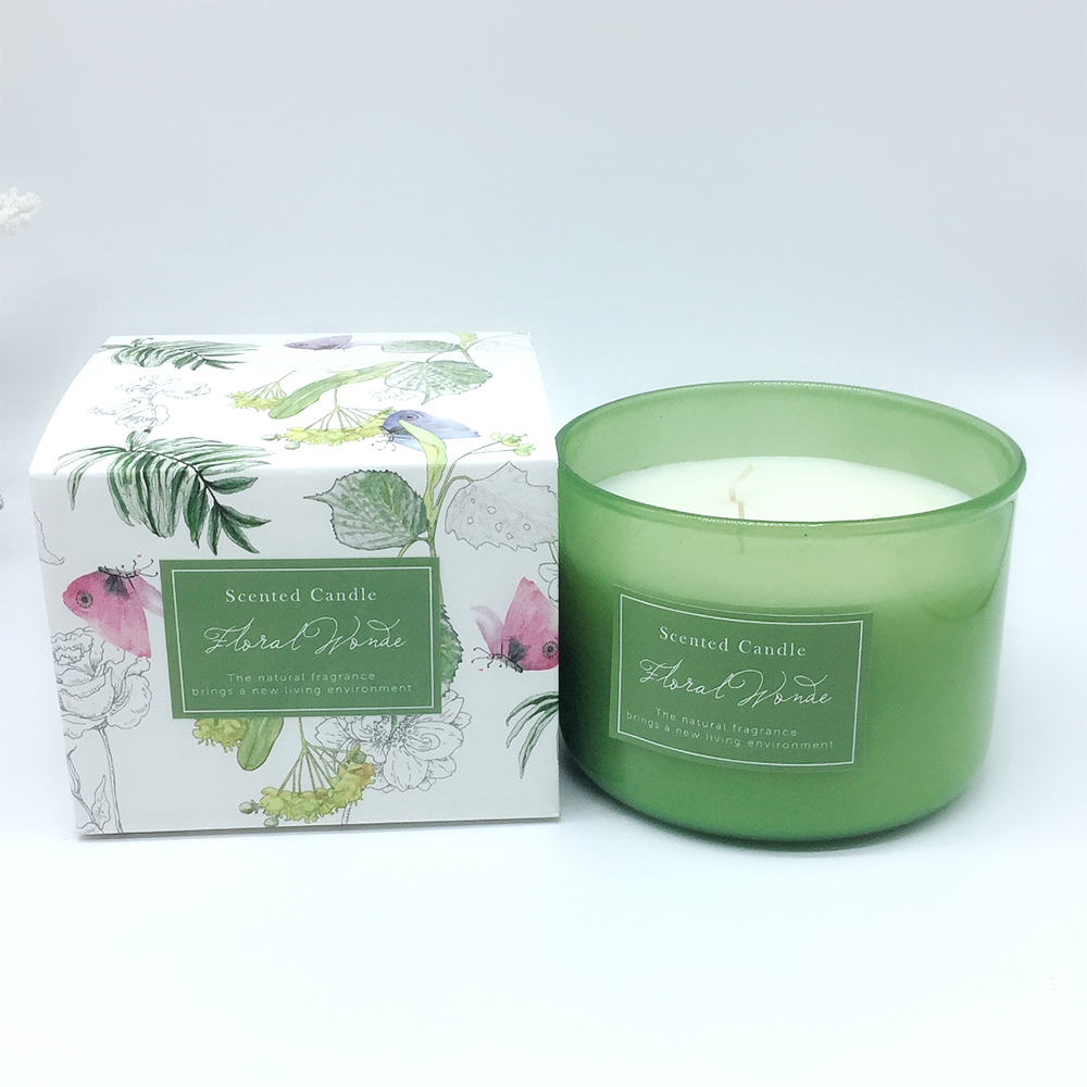 Natural Scented Wax Candle 3 Wicks Aromatherapy Candle for Home Relaxing Candle Gift