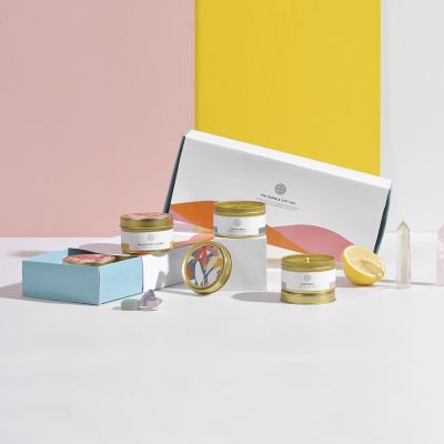 RH Soy Wax Candle Scented Small Private Label Scented Tin Candles