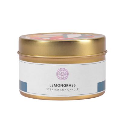 RH Soy Wax Candle Scented Small Private Label Scented Tin Candles