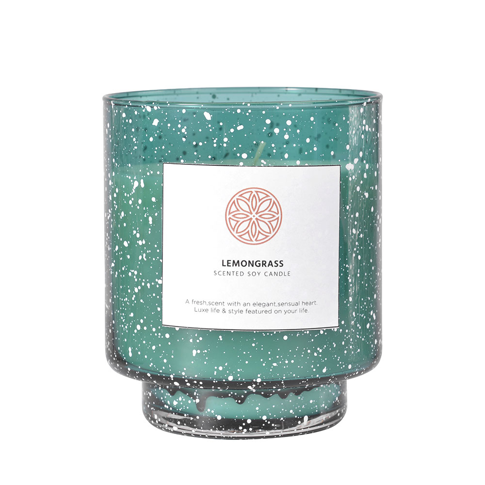 luxury private label soy wax essential oil candle manufacturer scented candles with wood lid