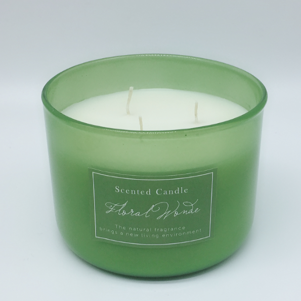 Natural Scented Wax Candle 3 Wicks Aromatherapy Candle for Home Relaxing Candle Gift