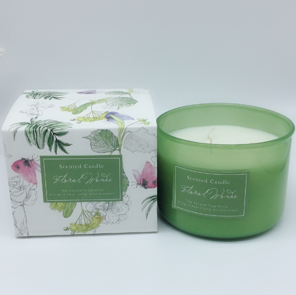 Natural Scented Wax Candle 3 Wicks Aromatherapy Candle for Home Relaxing Candle Gift