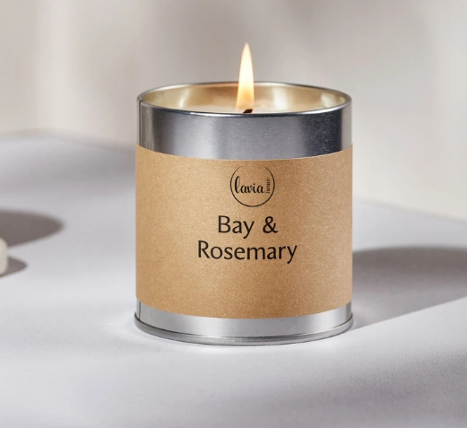 Tin Can Scented Candle with private label 