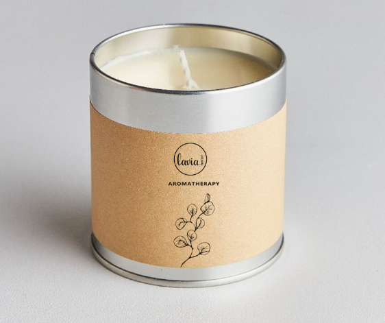 Tin Can Scented Candle with private label 
