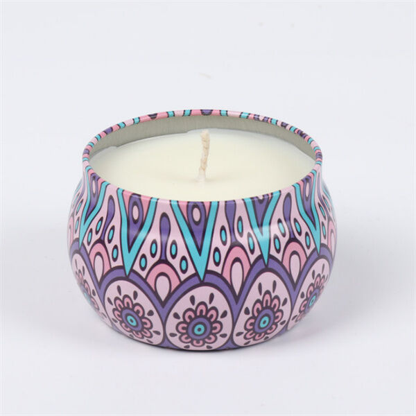 Customized Private LOGO Label Gift set Tin Soy Wax Candle