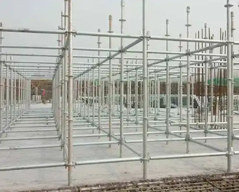Galvanized coil buckle scaffold