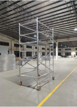 Galvanized coil buckle scaffold