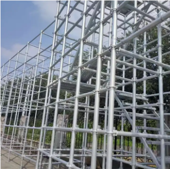 Galvanized coil buckle scaffold