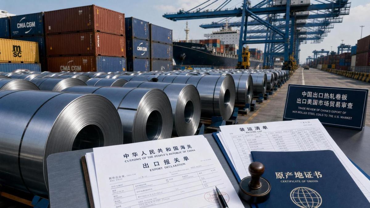 US Starts AD Review on Chinese Hot-Rolled Coil