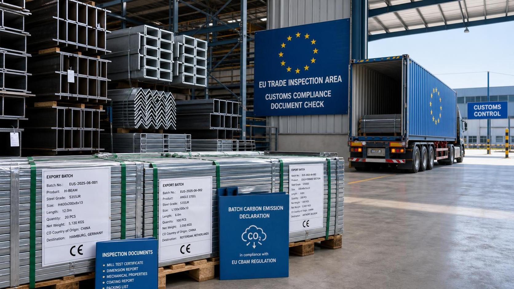 EU CBAM Phase 3 Extends to Structural Steel Exports EU CBAM Phase 3 Extends to Structural Steel Exports