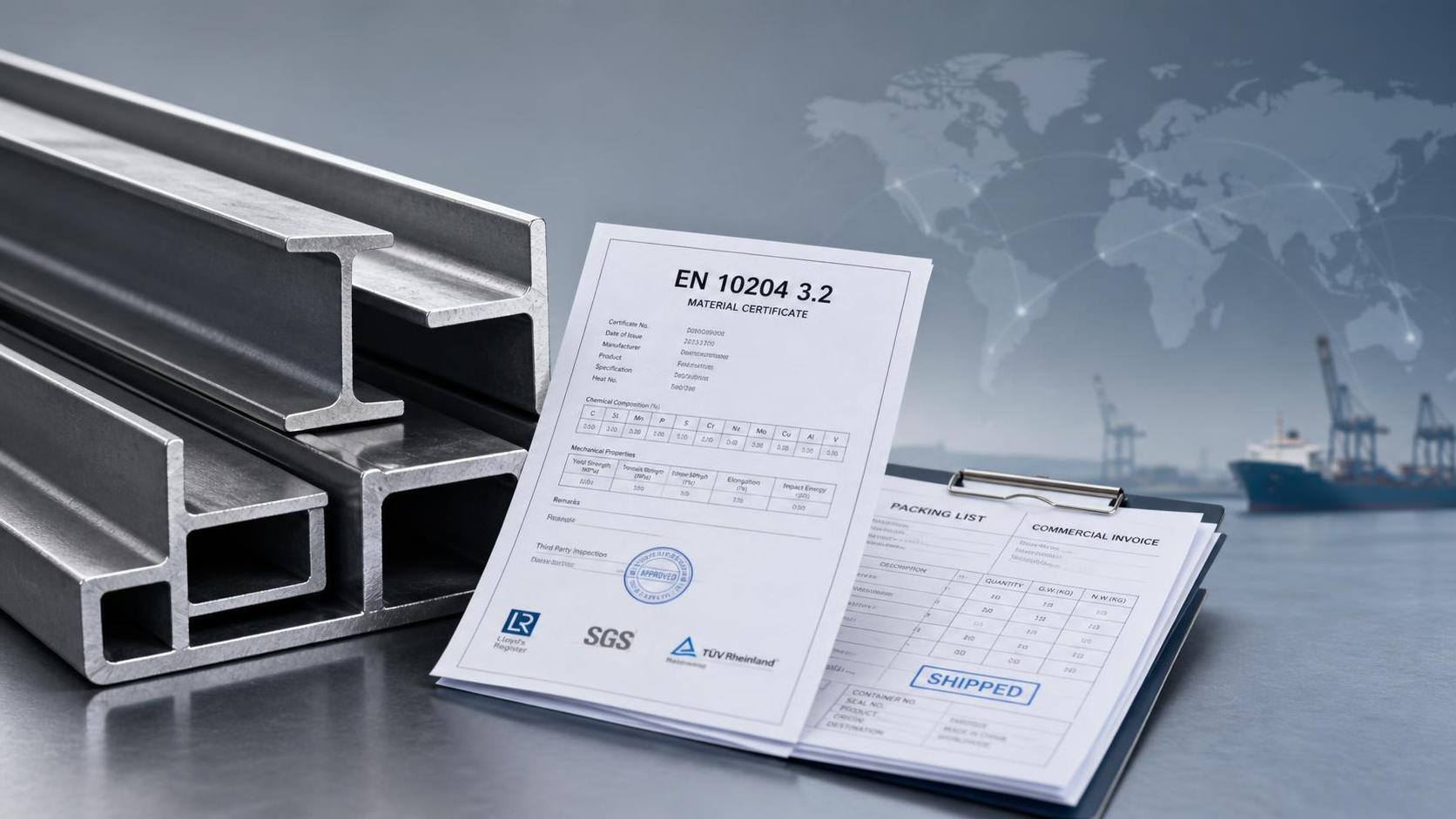 China Customs Requires EN 10204 3.2 Certificates for Certain Steel Exports