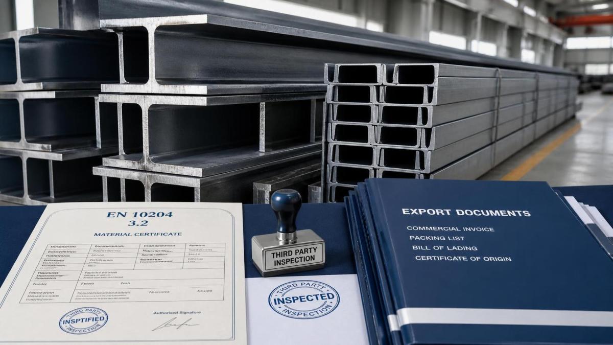 China Customs Requires EN 10204 3.2 Certificates for Certain Steel Exports