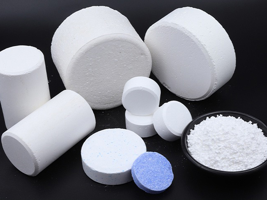 What is the difference between sodium dichloroisocyanurate and trichloroisocyanuric acid?