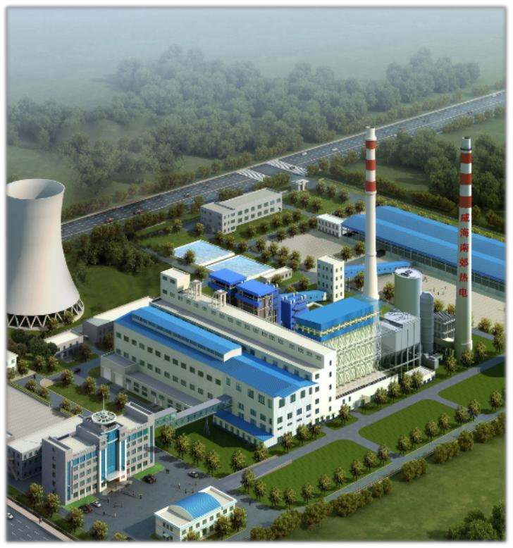 Weihai Nanjiao Thermal Power Co., Ltd. 3# boiler expansion project 1×260th CFB Boiler+1×B30MW