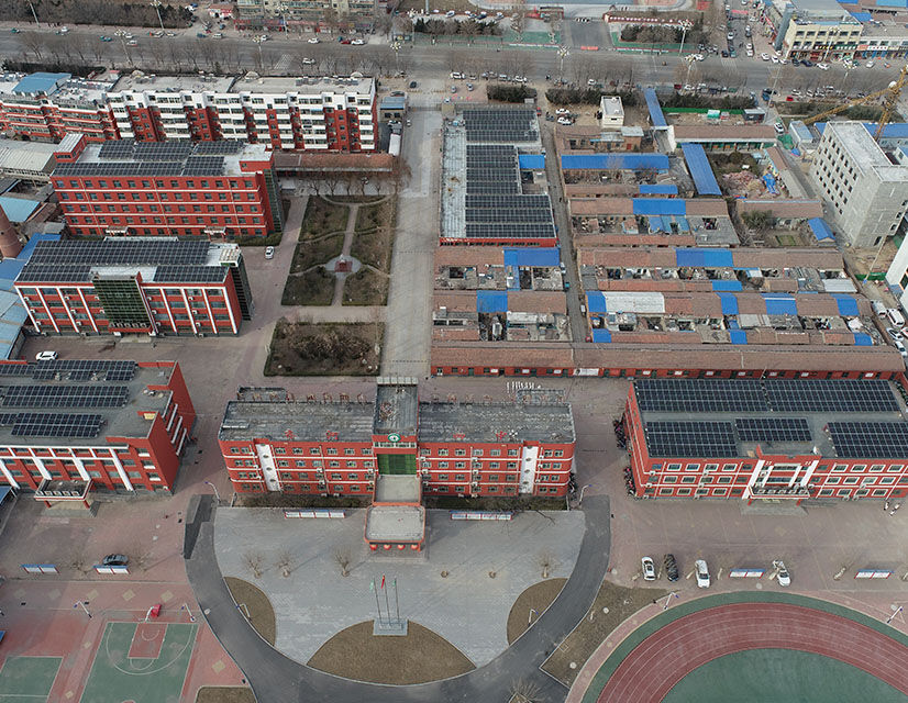 The first phase of the 480MWp distributed photovoltaic power generation project in Qihe County