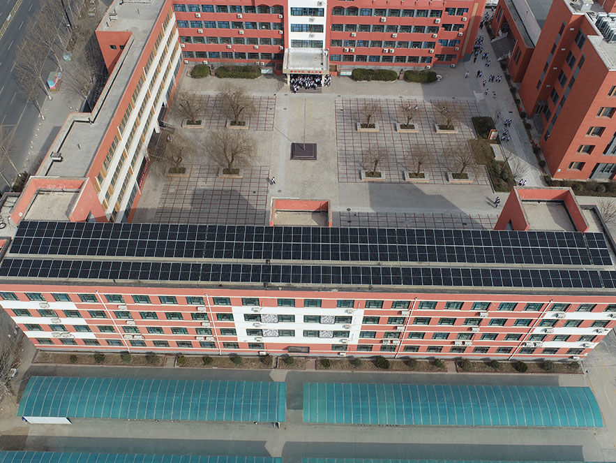 The first phase of the 480MWp distributed photovoltaic power generation project in Qihe County