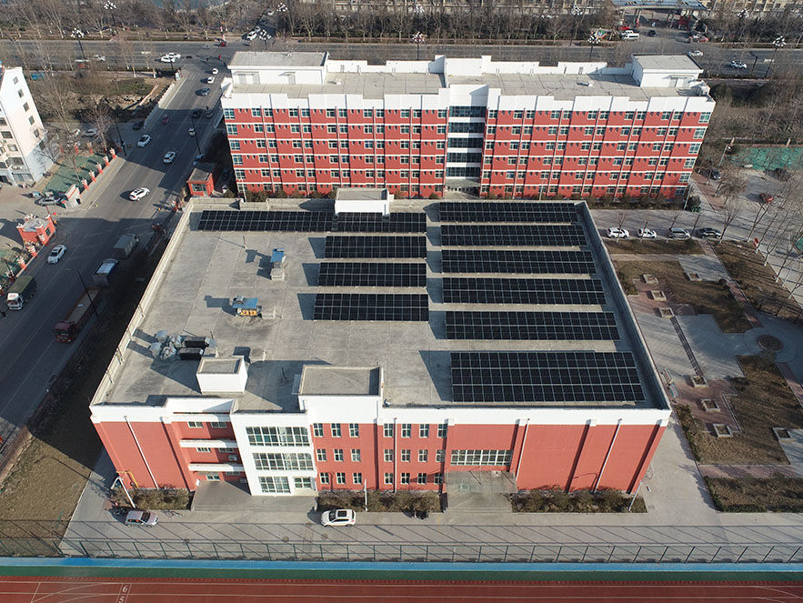 The first phase of the 480MWp distributed photovoltaic power generation project in Qihe County