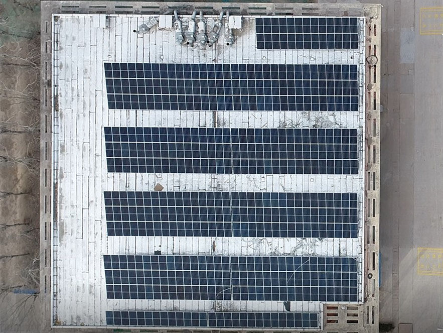 The first phase of the 480MWp distributed photovoltaic power generation project in Qihe County