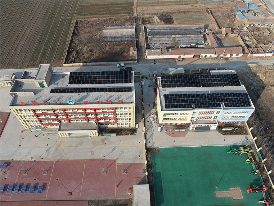 The first phase of the 480MWp distributed photovoltaic power generation project in Qihe County