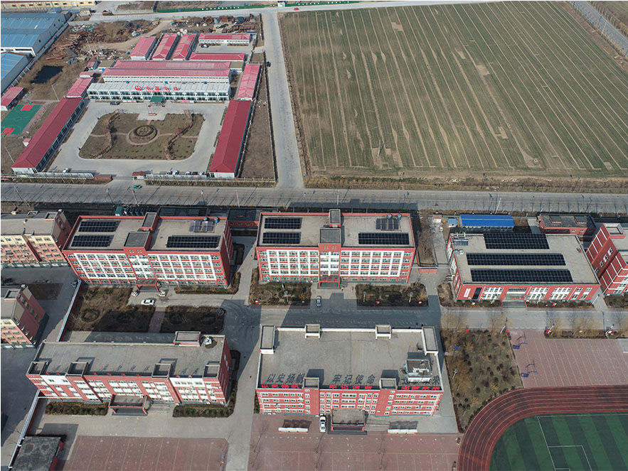 The first phase of the 480MWp distributed photovoltaic power generation project in Qihe County