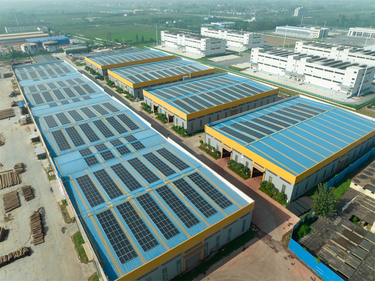 2.3MWp distributed photovoltaic EPC in Lanhong International Logistics Park, Peony District, Heze Company, Shandong Company