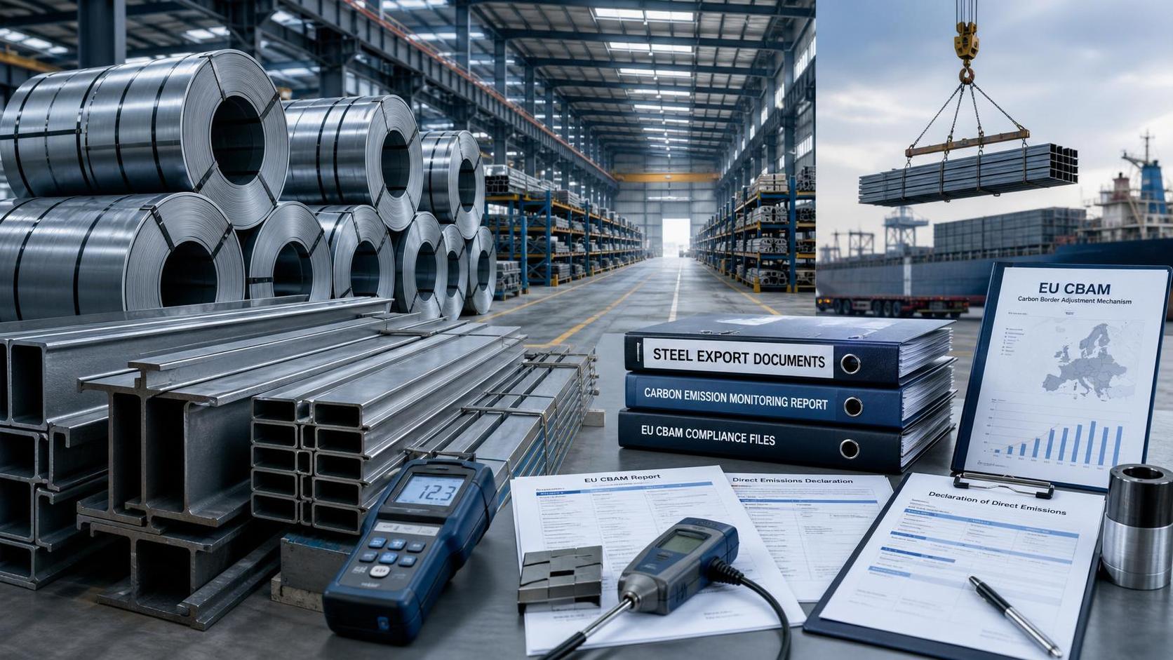 EU CBAM Steel Phase 2 Starts Direct Emissions Reporting EU CBAM Steel Phase 2 Starts Direct Emissions Reporting