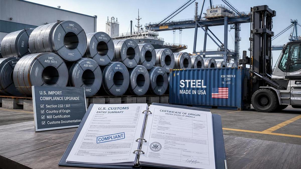 US Enforces New AD Order on Chinese HRC Imports US Enforces New AD Order on Chinese HRC Imports