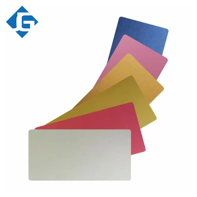 Color coated aluminum plate