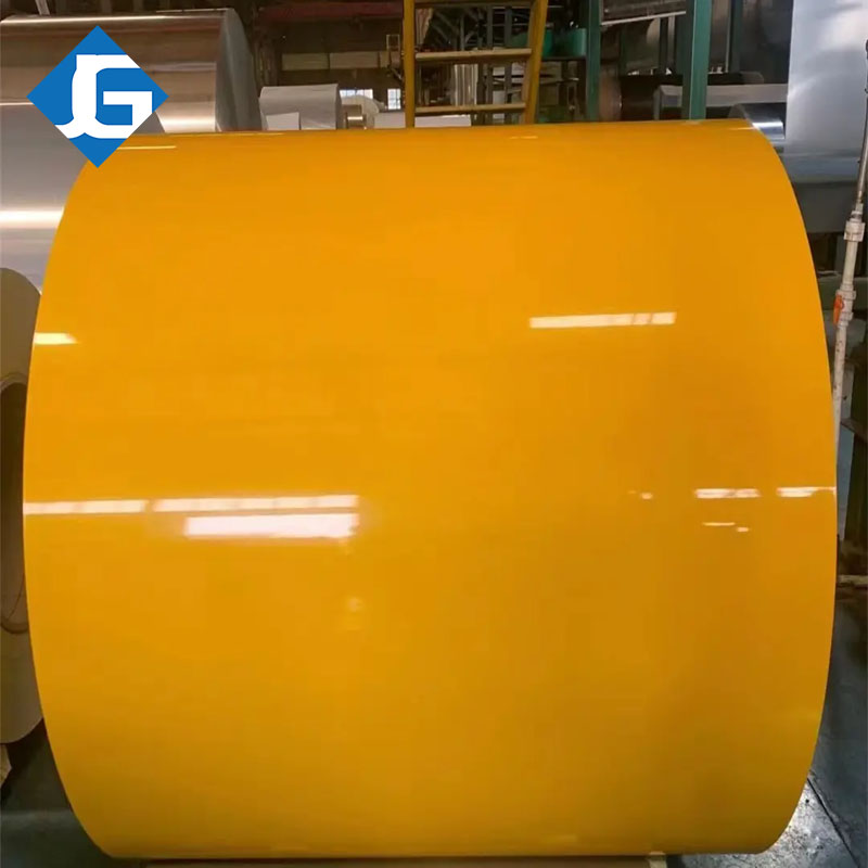 Color coated aluminum coil